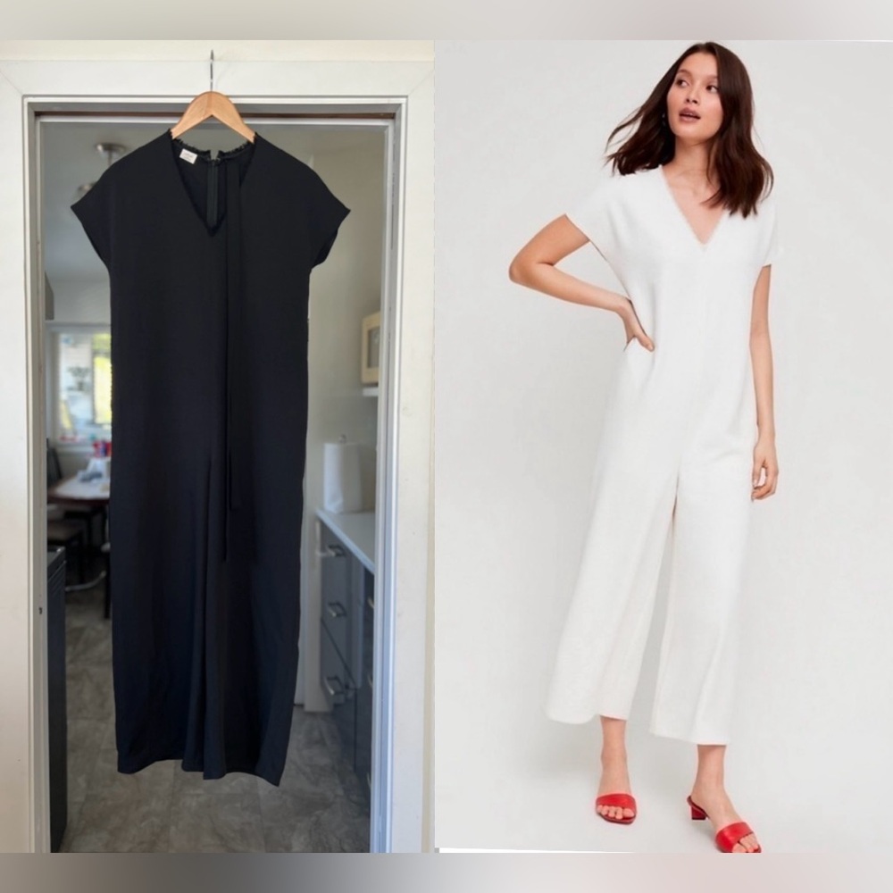 NWOTS Wilfred Aisla Textured Wide leg jumpsuit